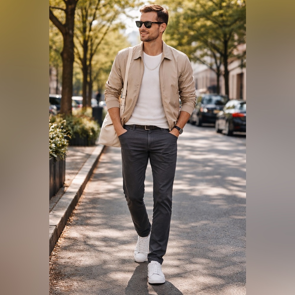 Men's Gray Pants